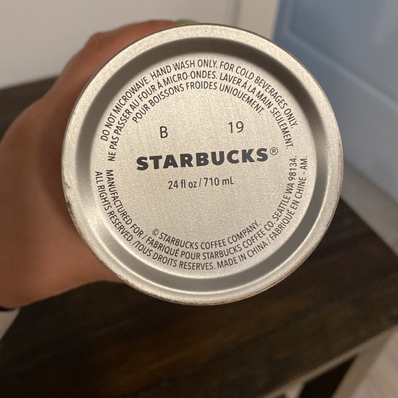 Metal Starbucks Cold Cup - Picture 3 of 3